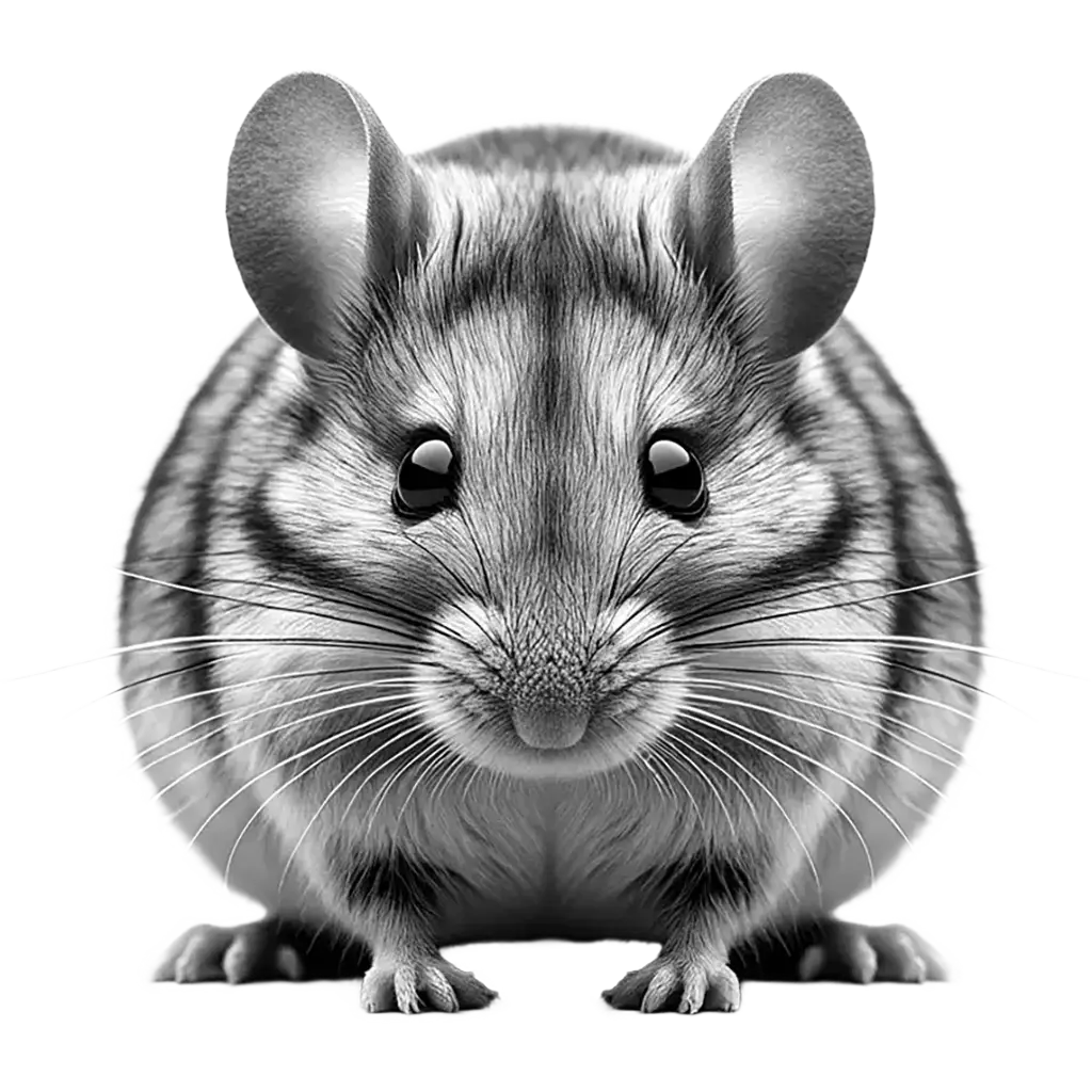 Barbary Striped Grass Mouse