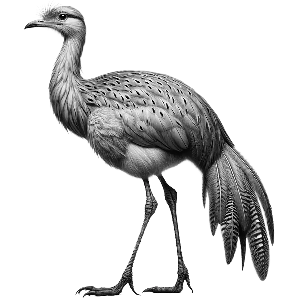 Black-Legged Seriema