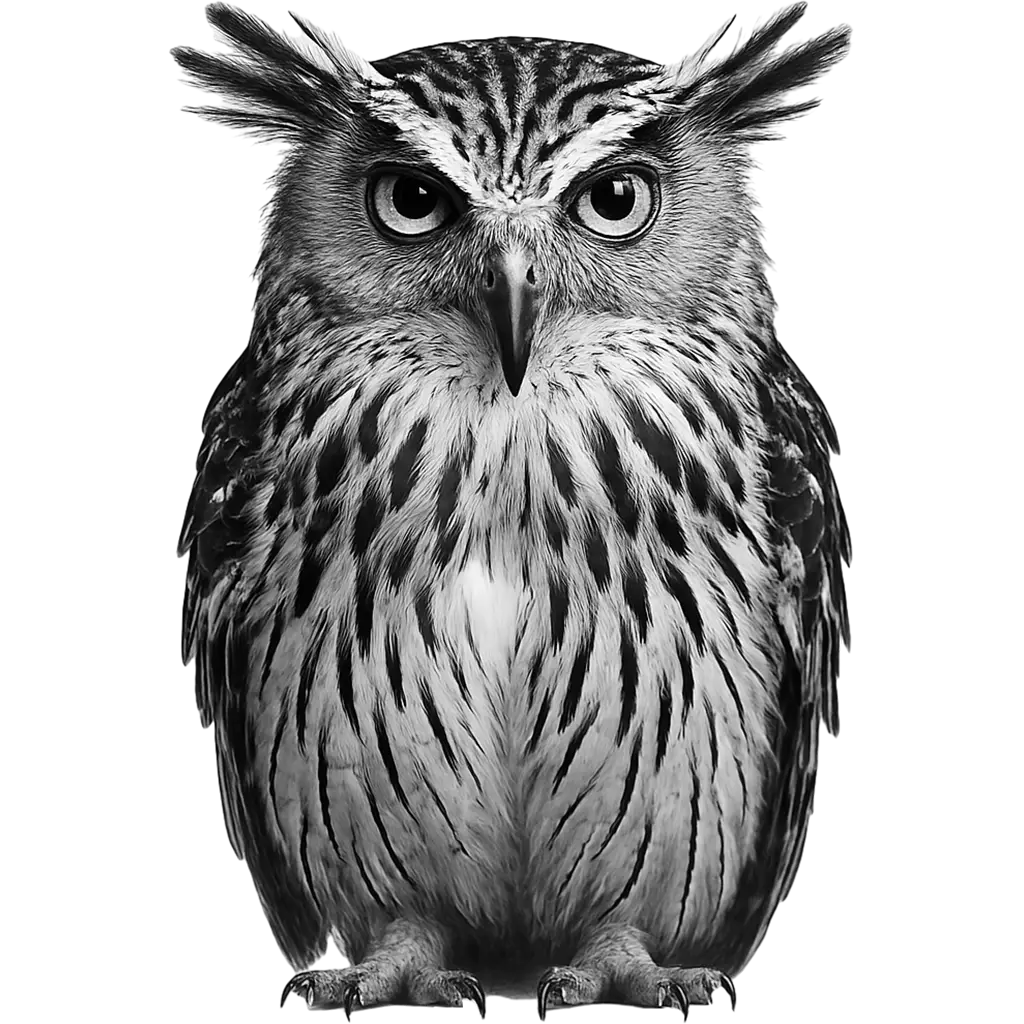 Buffy Fish Owl