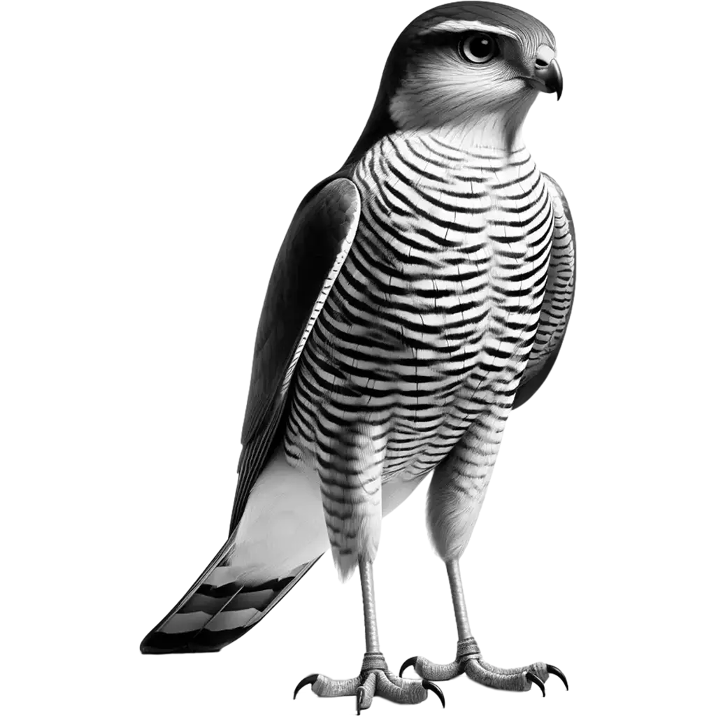 Chestnut-Flanked Sparrowhawk