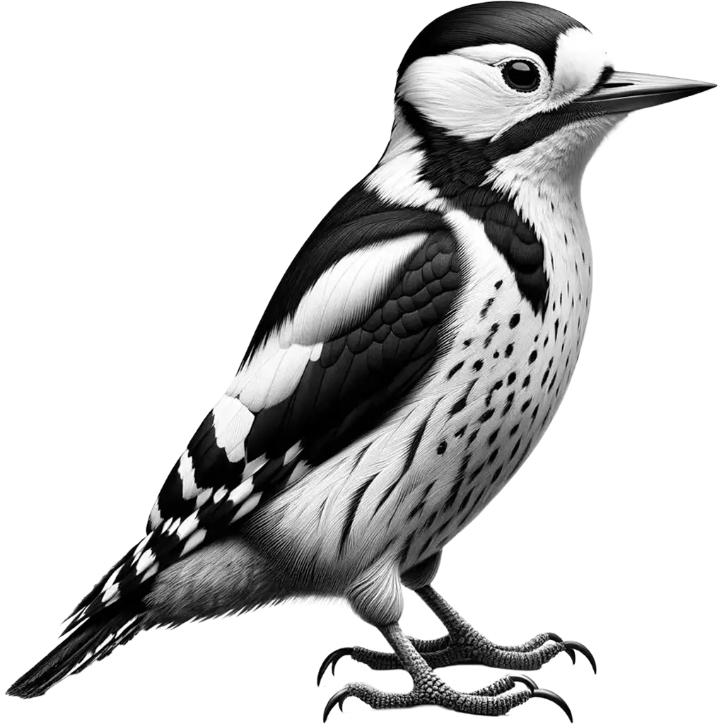 Middle Spotted Woodpecker