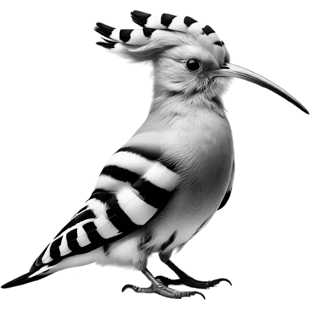 White-Headed Wood Hoopoe