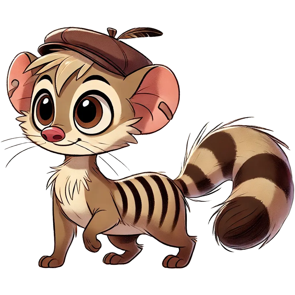 Banded Palm Civet