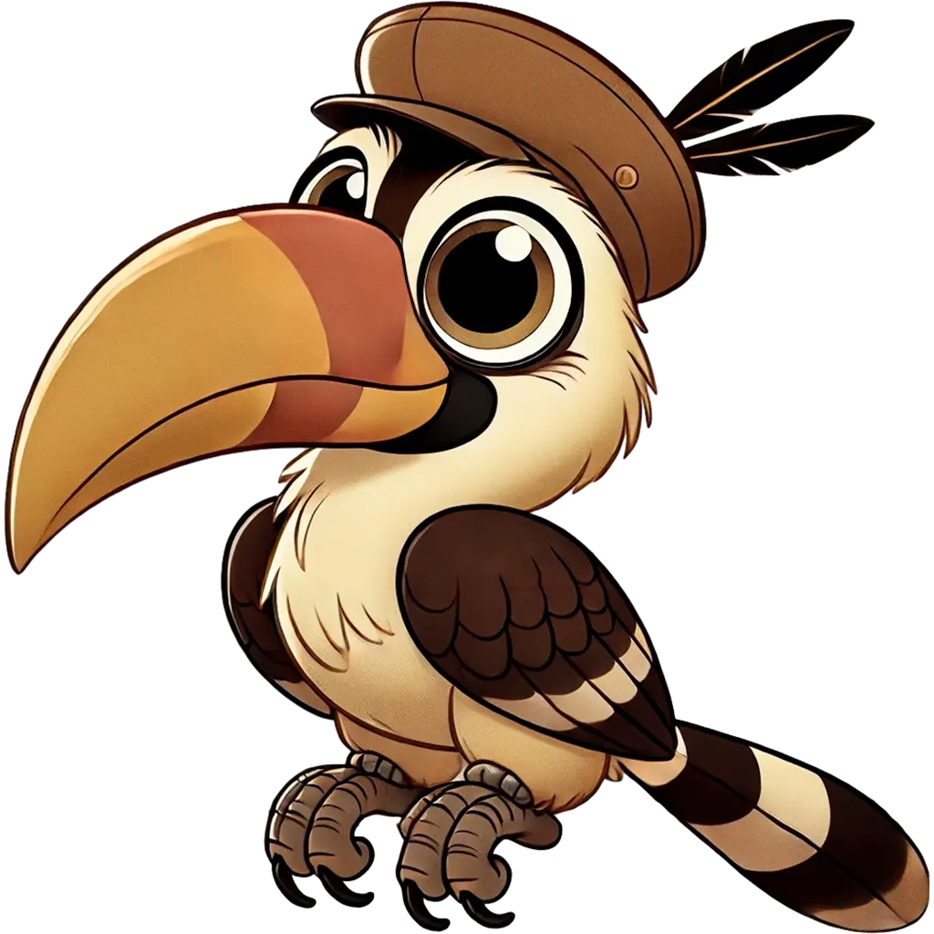 Helmeted Hornbill