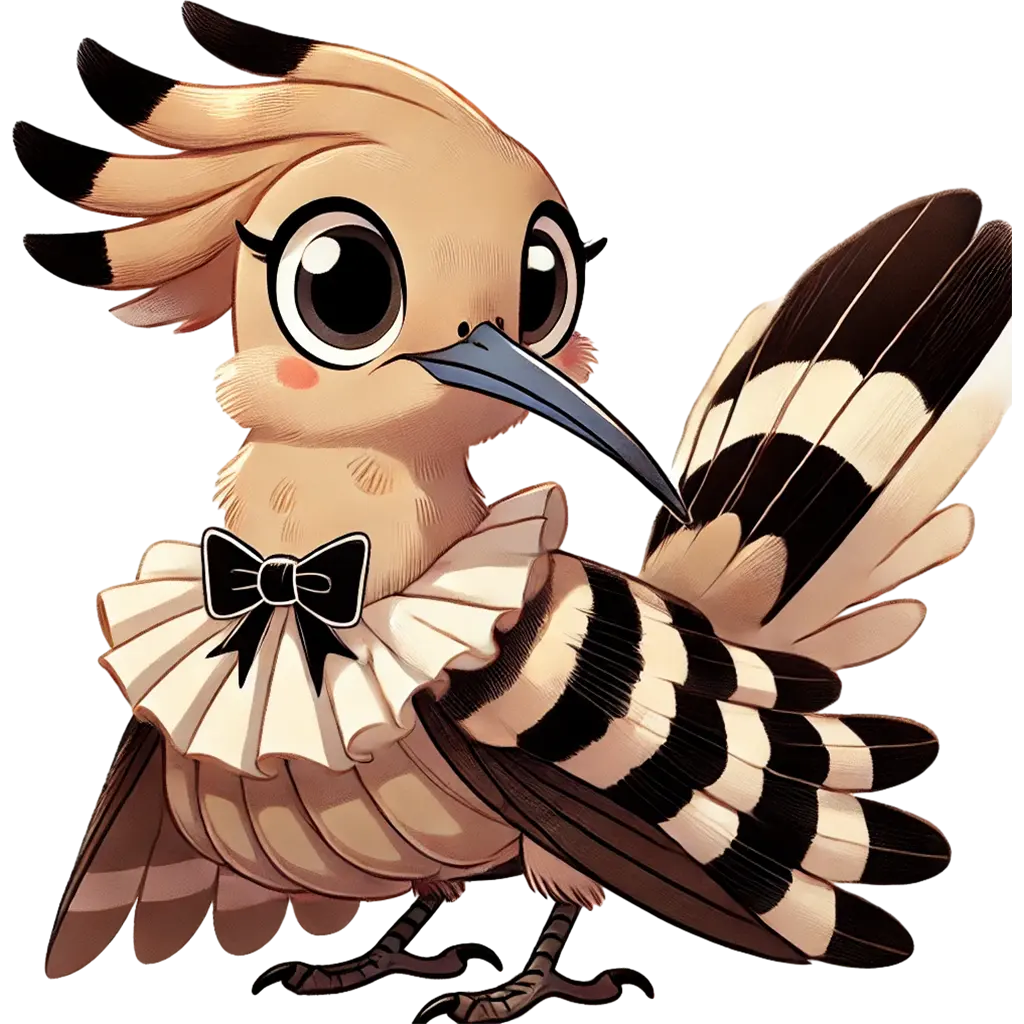 White-Headed Wood Hoopoe